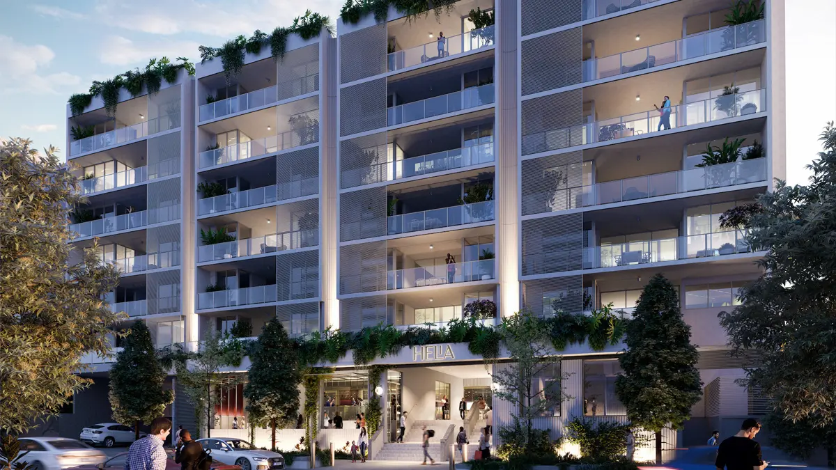 HELIA multi-residential development security project
